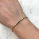 Shy Creation Diamond Bezel Bracelet Shy Creation Diamond Bezel Bracelet