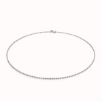 UNOde50 Hazte UNO Silver Short chain with beads UNOde50 Hazte UNO Silver Short chain with beads