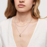 UNOde50 Hazte UNO Silver Short chain with beads UNOde50 Hazte UNO Silver Short chain with beads