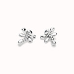 UNOde50 Ser Rebelde Silver Dragonfly Earrings