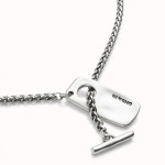 UNOde50 Ser Natural Adjustable Silver Chain with Central Figure UNOde50 Ser Natural Adjustable Silver Chain with Central Figure