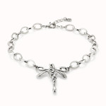 UNOde50 Ser Rebelde Silver Necklace with Dragonfly