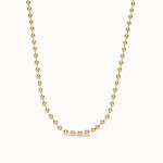 UNOde50 Hazte Uno Gold Long Beads Chain UNOde50 Hazte Uno Gold Long Beads Chain