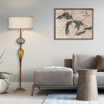 Kevin O'Brien Studio Petal Flower Metallic Velvet Pillow - White Kevin O'Brien Studio Petal Flower Metallic Velvet Pillow - White