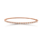 Vivaan Vena Diamond Bangle - Rose Gold Vivaan Vena Diamond Bangle - Rose Gold