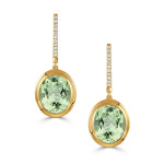 Doves by Doron Paloma Mint Mojito Green Amethyst Earrings Doves by Doron Paloma Mint Mojito Green Amethyst Earrings