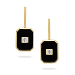 Doves by Doron Paloma Gatsby Black Onyx Earrings Doves by Doron Paloma Gatsby Black Onyx Earrings