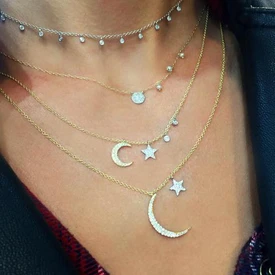 Moon and Star Jewelry