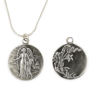 Kathy Bransfield Angel of God, My Guardian Dear Necklace