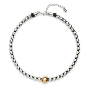 UNOde50 Ser Intrepida Two Tone Necklace UNOde50 Ser Intrepida Two Tone Necklace
