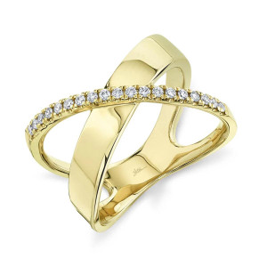 Shy Creation Diamond Bridge Ring Shy Creation Diamond Bridge Ring