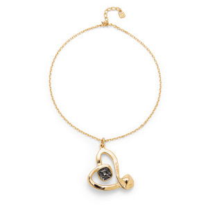 UNOde50 Ser Expresiva Heart Necklace - Gold UNOde50 Ser Expresiva Heart Necklace - Gold