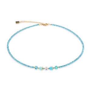Coeur de Lion Joyful Colours Update Necklace - Gold - Turquoise