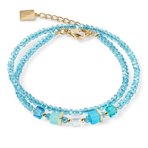 Coeur de Lion Joyful Colours Update Bracelet - Gold - Turquoise 