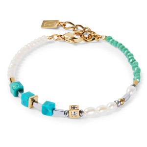 Coeur de Lion Princess Fusion Bracelet - Pearls - Turquoise 