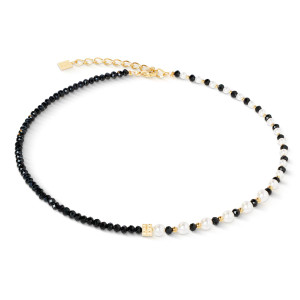 Coeur de Lion Necklace Trinity Spikes - Gold 
