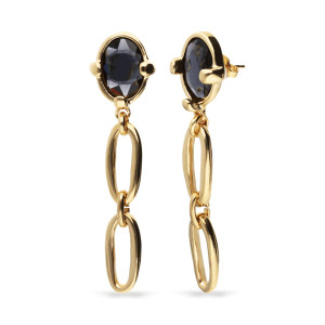 UNOde50 Ser Deslumbrante Earrings - Gold, Greige