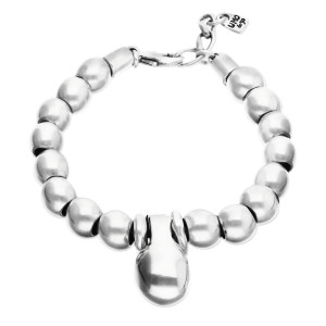 UNOde50 Beaded Bracelet with Small and Large Beads