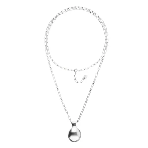 UNOde50 Long Necklace with Large Sphere