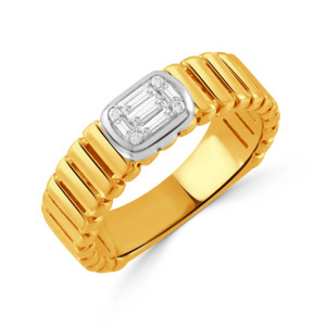 Doves by Doron Paloma Invisible Set Diamond Ring 