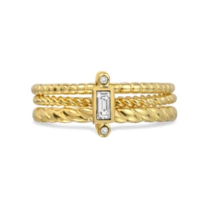 Celeste Meditation Spinner Ring - Gold
