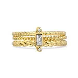Meditation Rings Celeste Meditation Spinner Ring - Gold