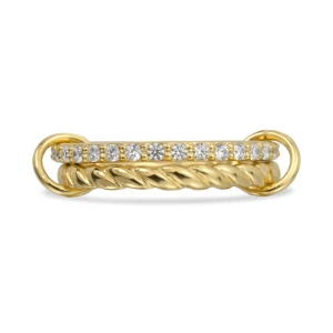 Meditation Rings Kaia Meditation Spinner Ring - Gold 