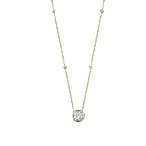Round Zirconia Necklace