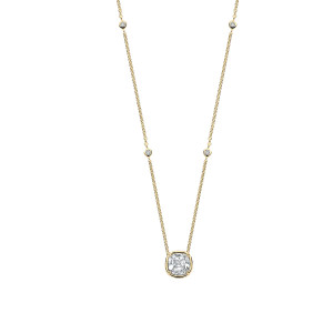 Ti Sento Milano Round Zirconia Necklace 