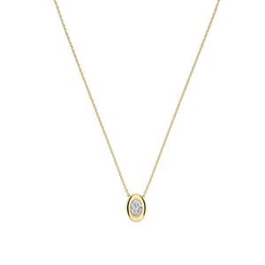 Oval Sparkle Necklace