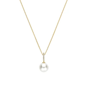 Icon Pearl Necklace Gold