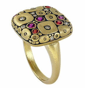 Alex Sepkus Soft Mosaic Ring