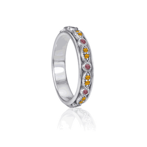 Meditation Rings Solar Meditation Spinner Ring 