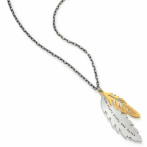 Kathy Bransfield With Brave Wings - Long - Quote Necklace Kathy Bransfield With Brave Wings - Long - Quote Necklace