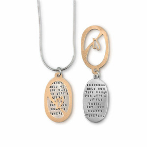 Kathy Bransfield Grandma - Quote Necklace