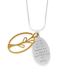 Kathy Bransfield A Women Determined to Rise Necklace