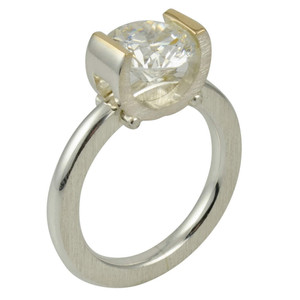 Mysterium Collection Contemporary 10mm Round Tension Ring 