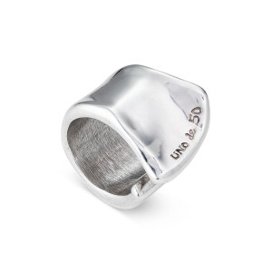 UNOde50 The Crevice Ring Silver UNOde50 The Crevice Ring Silver