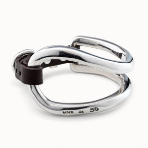 UNOde50 Bite Bracelet - Silver