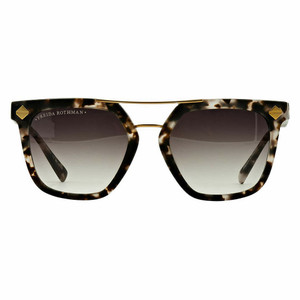 Freida Rothman Beacon Sunglasses Grey Tortoiseshell Gold Freida Rothman Beacon Sunglasses Grey Tortoiseshell Gold