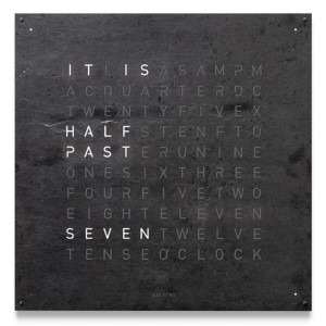 QLOCKTWO QLOCKTWO Large Creators Edition Metamorphite QLOCKTWO QLOCKTWO Large Creators Edition Metamorphite
