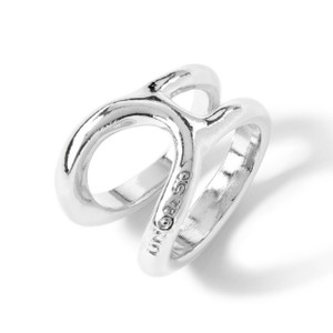 UNOde50 Shortcut Ring Silver