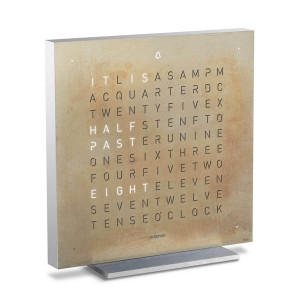 QLOCKTWO - EARTH 45 SILVER & GOLD CREATOR'S EDITION