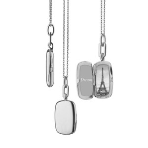 Monica Rich Kosann Slim Rectangle Dee Locket Monica Rich Kosann Slim Rectangle Dee Locket