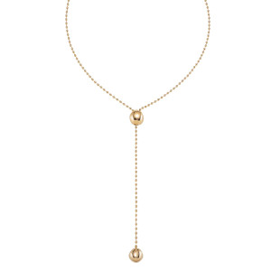 UNOde50 Lonely Planet Necklace Gold