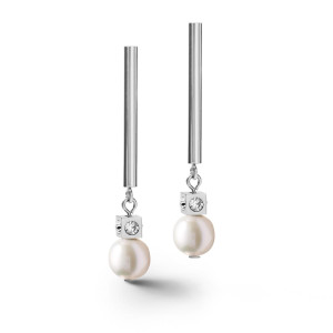 Coeur de Lion Asymmetry Freshwater Pearls Earrings