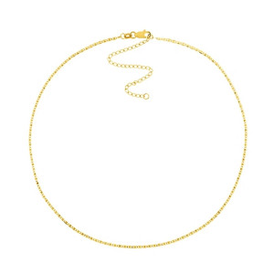 Midas Valentino Yellow Gold Choker Necklace