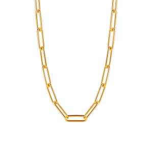 Ti Sento Gold Chunky Paperclip Milano Chain Ti Sento Gold Chunky Paperclip Milano Chain