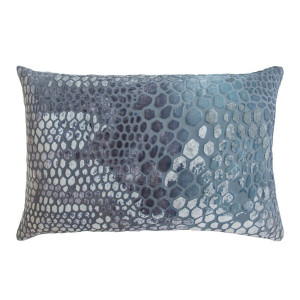 Kevin OBrien Studio Snakeskin Velvet Pillow - Dusk Kevin OBrien Studio Snakeskin Velvet Pillow - Dusk