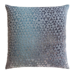 Kevin OBrien Studio Triangles Velvet Pillow - Dusk Kevin OBrien Studio Triangles Velvet Pillow - Dusk